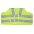 Chaleco de seguridad Cape de PVC amarillo Hi-Vis Mesh Vest